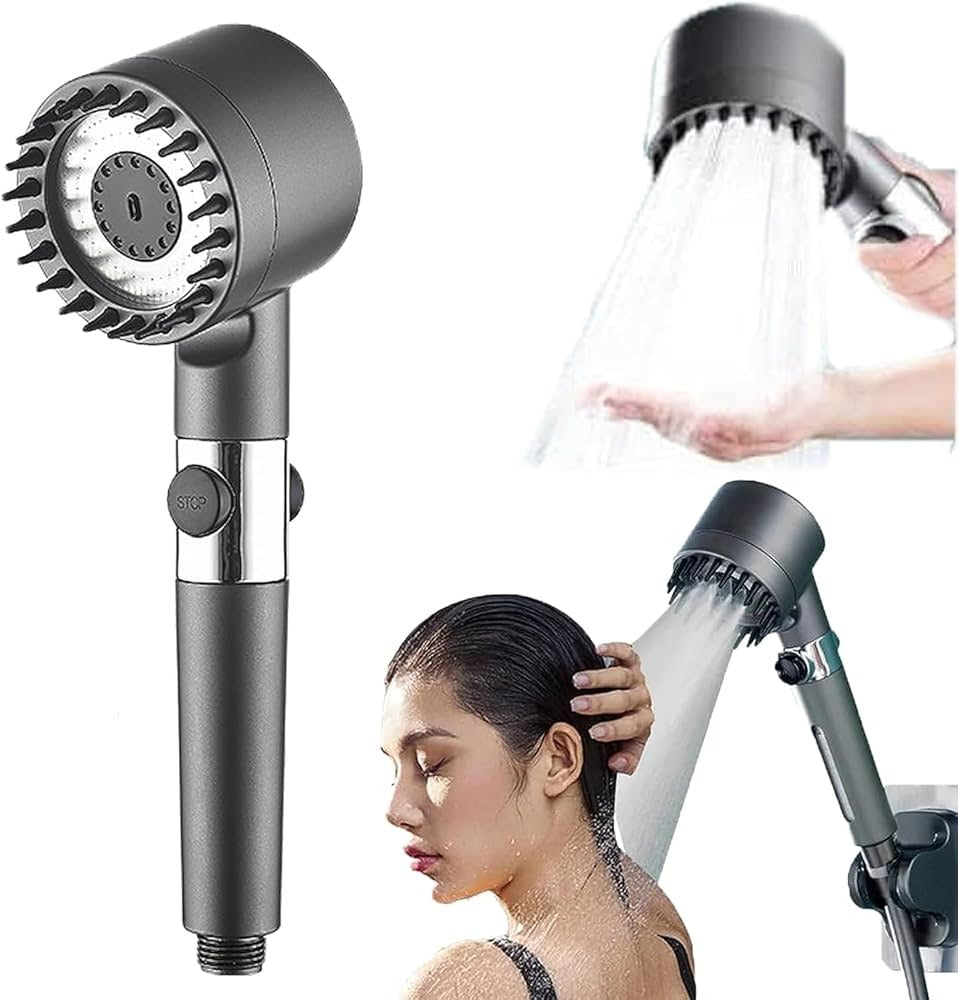 CABEZAL DUCHA MASAJEADOR CON FILTRO X2, DISEÑO EFECTIVO Y MUY COMODO. 5/5 ⭐️ ⭐️ ⭐️ ⭐️ ⭐️