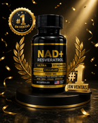 NAD + RESVERATROL 60 CAPSULAS,  antioxidante avanzada5/5 ⭐⭐⭐⭐⭐