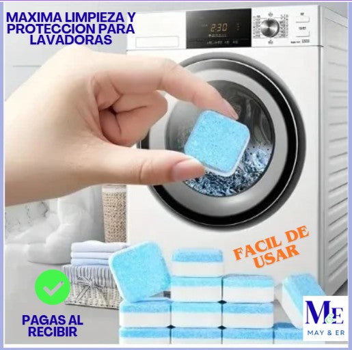 Pack Pastilla para el lavado de Lavadora X60 Unid.