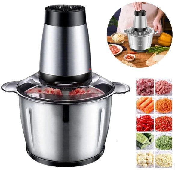 PICADORA ELECTRICA DOMESTICA DOS VELOCIDADES VERSÁTIL Y FUNCIONAL