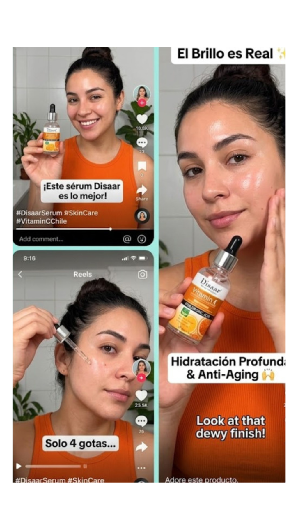 Serum Vitamina C Con Acido Hialuronico