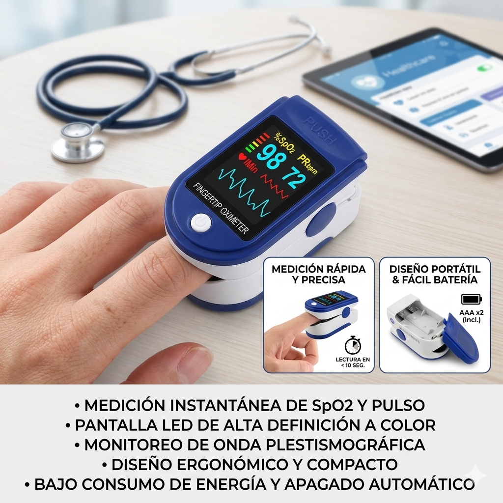 M - OXIMETRO DE PULSO