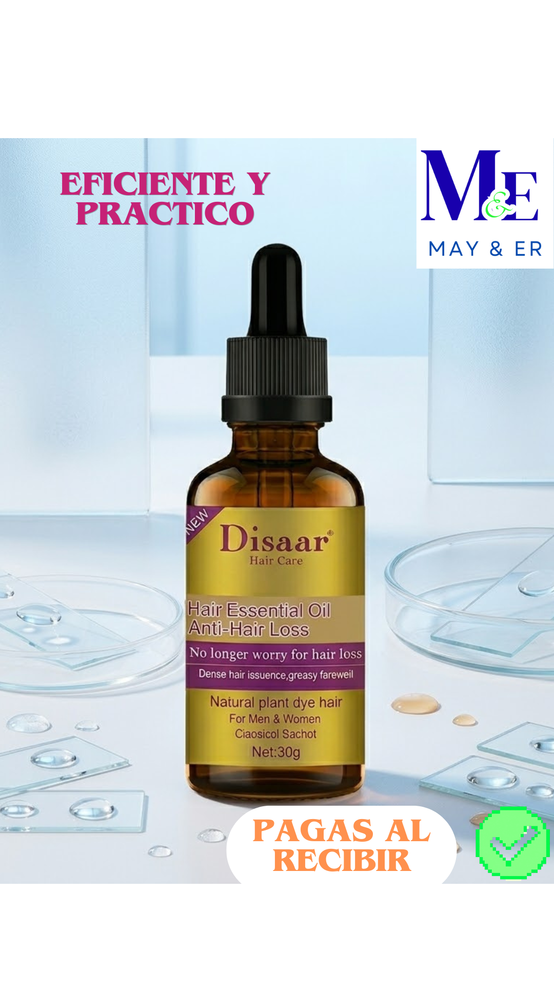 Aceite Anticaida Hair Jengibre Serum