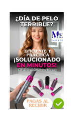 Cepillo Multiuso Rizador Secador 5 En 1, FACIL DE USAR 5/5 ⭐️⭐️⭐️⭐️⭐️