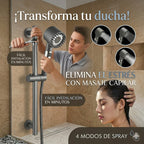 CABEZAL DUCHA MASAJEADOR CON FILTRO X2, DISEÑO EFECTIVO Y MUY COMODO. 5/5 ⭐️ ⭐️ ⭐️ ⭐️ ⭐️