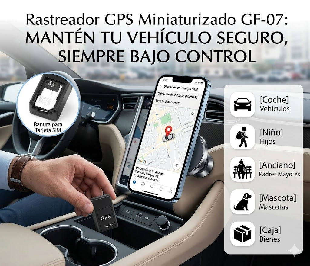 Mini Gps Magnetico Portatil, Este diminuto dispositivo es más potente 5/5 ⭐️⭐️⭐️⭐️⭐️